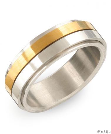 Arany- és ezüstszínű antistressz gyűrű