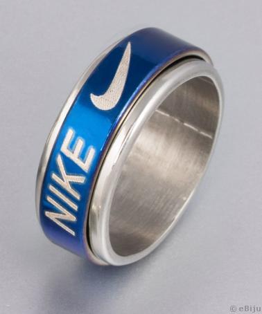 Nike gyűrű, nemesacél, antistressz