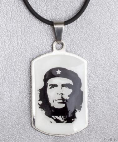Uniszex Che Guevara medál nemesacélból, természetbarát bőrön