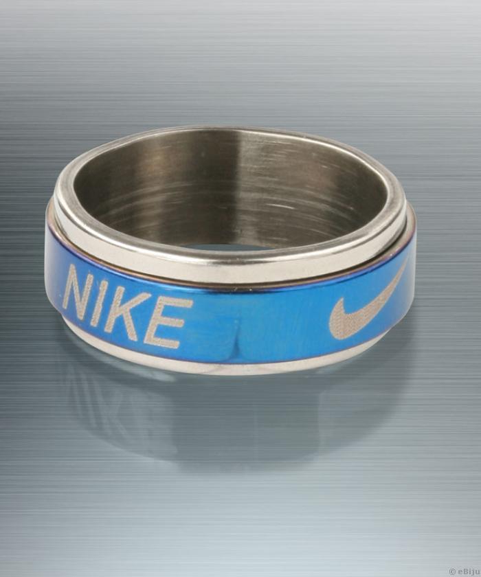 Antistressz kék Nike gyűrű, 17 mm