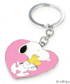 Szerelmes Snoopy kulcstartó
